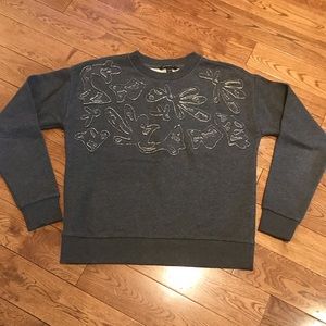 Women’s grey xs sweat shirt